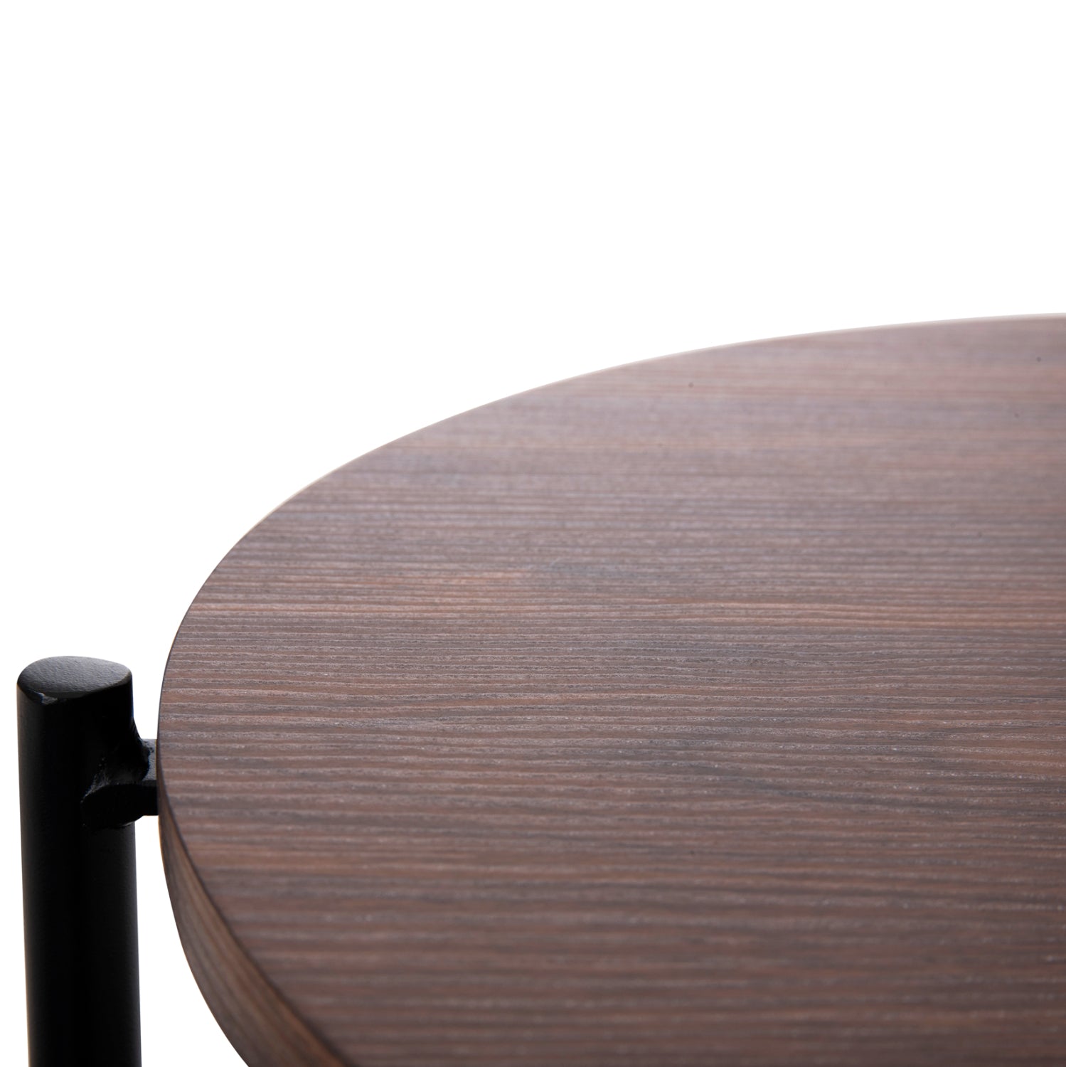 ΒΟΗΘΗΤΙΚΟ ΤΡΑΠΕΖΙ SYLO HM9618.02 MDF ΣΕ ΚΑΡΥΔΙ-ΜΑΥΡΟ ΜΕΤΑΛΛΟ Φ44x66Υεκ. - Pakobazaar