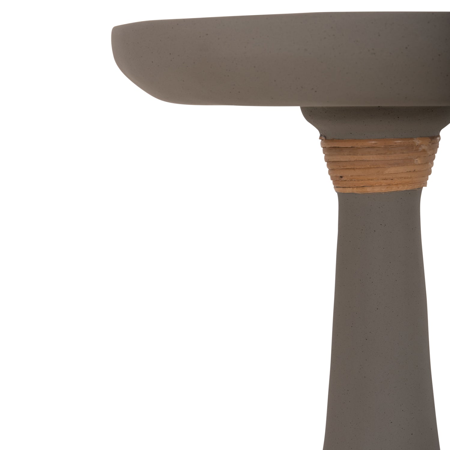 ΒΟΗΘΗΤΙΚΟ ΤΡΑΠΕΖΙ ΓΙΑ ΛΑΜΠΑΤΕΡ TORG HM18170.03 FIBER CEMENT ΓΚΡΙ Φ41x62Υεκ. - Pakobazaar