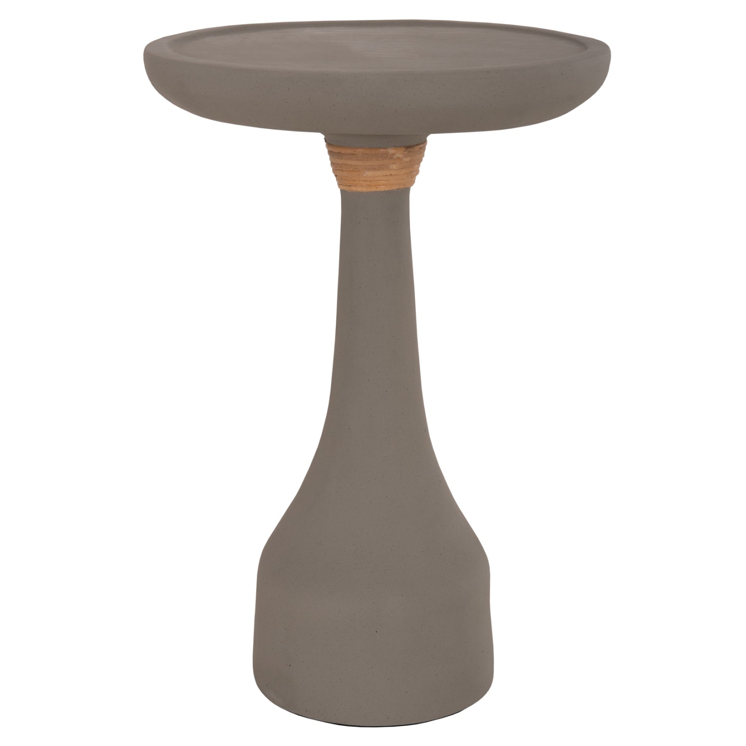 ΒΟΗΘΗΤΙΚΟ ΤΡΑΠΕΖΙ ΓΙΑ ΛΑΜΠΑΤΕΡ TORG HM18170.03 FIBER CEMENT ΓΚΡΙ Φ41x62Υεκ. - Pakobazaar