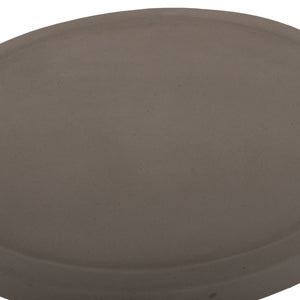 ΒΟΗΘΗΤΙΚΟ ΤΡΑΠΕΖΙ ΓΙΑ ΛΑΜΠΑΤΕΡ TORG HM18170.03 FIBER CEMENT ΓΚΡΙ Φ41x62Υεκ. - Pakobazaar