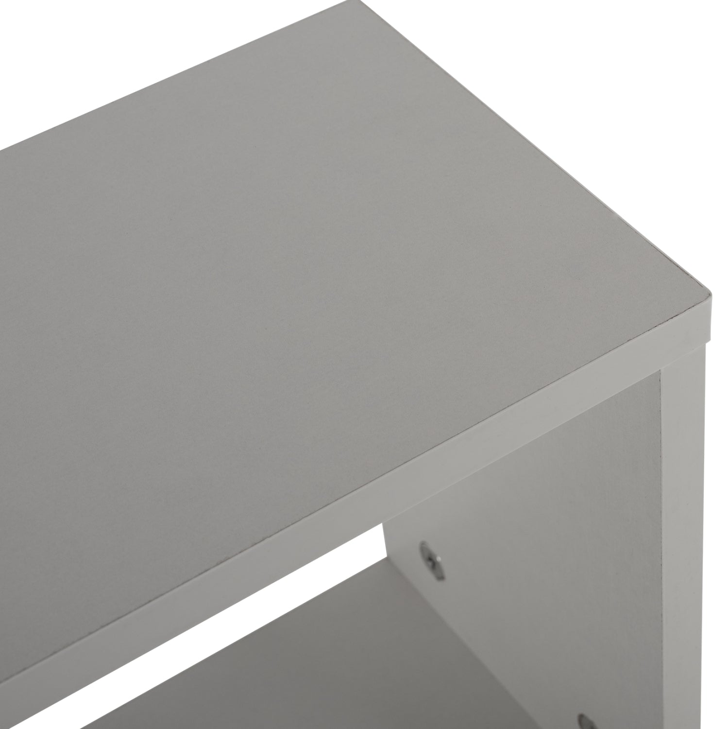 ΒΟΗΘΗΤΙΚΟ ΤΡΑΠΕΖΙ ΜΕ ΡΑΦΙΑ AMABELLA ΜΕΛΑΜΙΝΗ ΛΕΥΚΗ HM8956.13 45x17x52Yεκ. - Pakobazaar