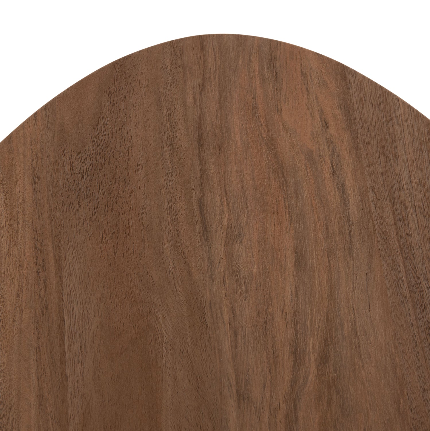 ΒΟΗΘΗΤΙΚΟ ΤΡΑΠΕΖΙ ΟΒΑΛ ALPER HM18328 MDF SONAMA--ΜΕΤΑΛΛΟ ΛΕΥΚΟ 50x50x51Υεκ. - Pakobazaar