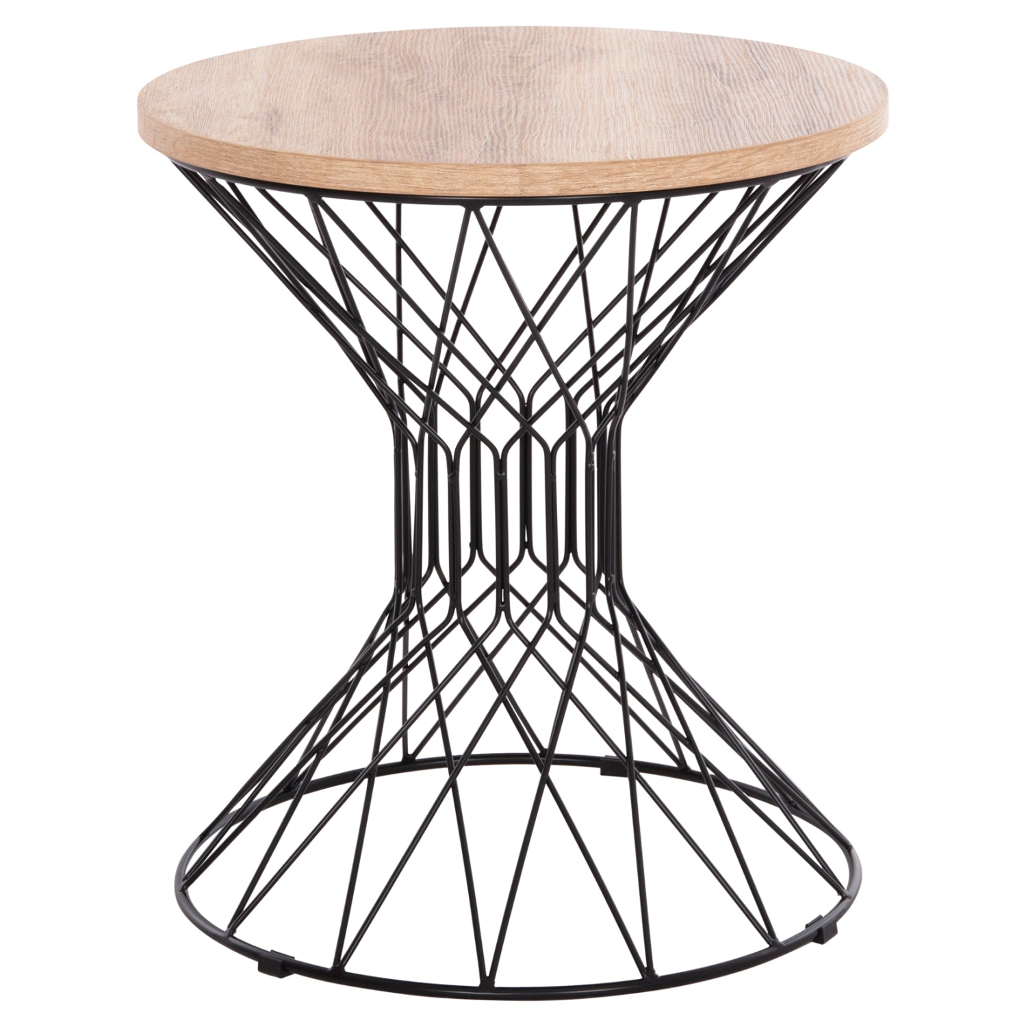 ΒΟΗΘΗΤΙΚΟ ΤΡΑΠΕΖΙ ΣΑΛΟΝΙΟΥ KEON HM18038.03 MDF TOP ΣΕ ΣΟΝΑΜΑ-ΜΕΤΑΛΛΟ Φ45x50Υεκ. - Pakobazaar