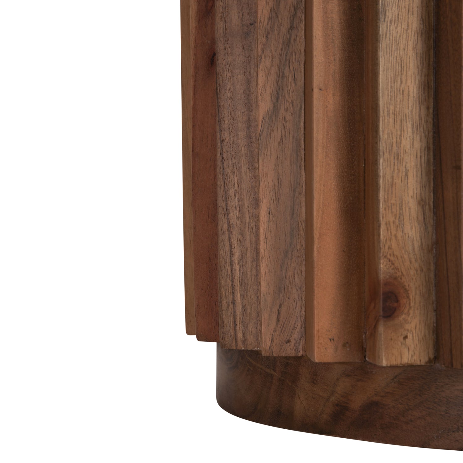 ΒΟΗΘΗΤΙΚΟ ΤΡΑΠΕΖΙ ΣΤΡΟΓΓΥΛΟ SEDGE HM9696 ΜΑΣΙΦ ΑΚΑΚΙΑ-ΦΥΣΙΚΟ ΧΡΩΜΑ Φ40x50Υεκ. - Pakobazaar