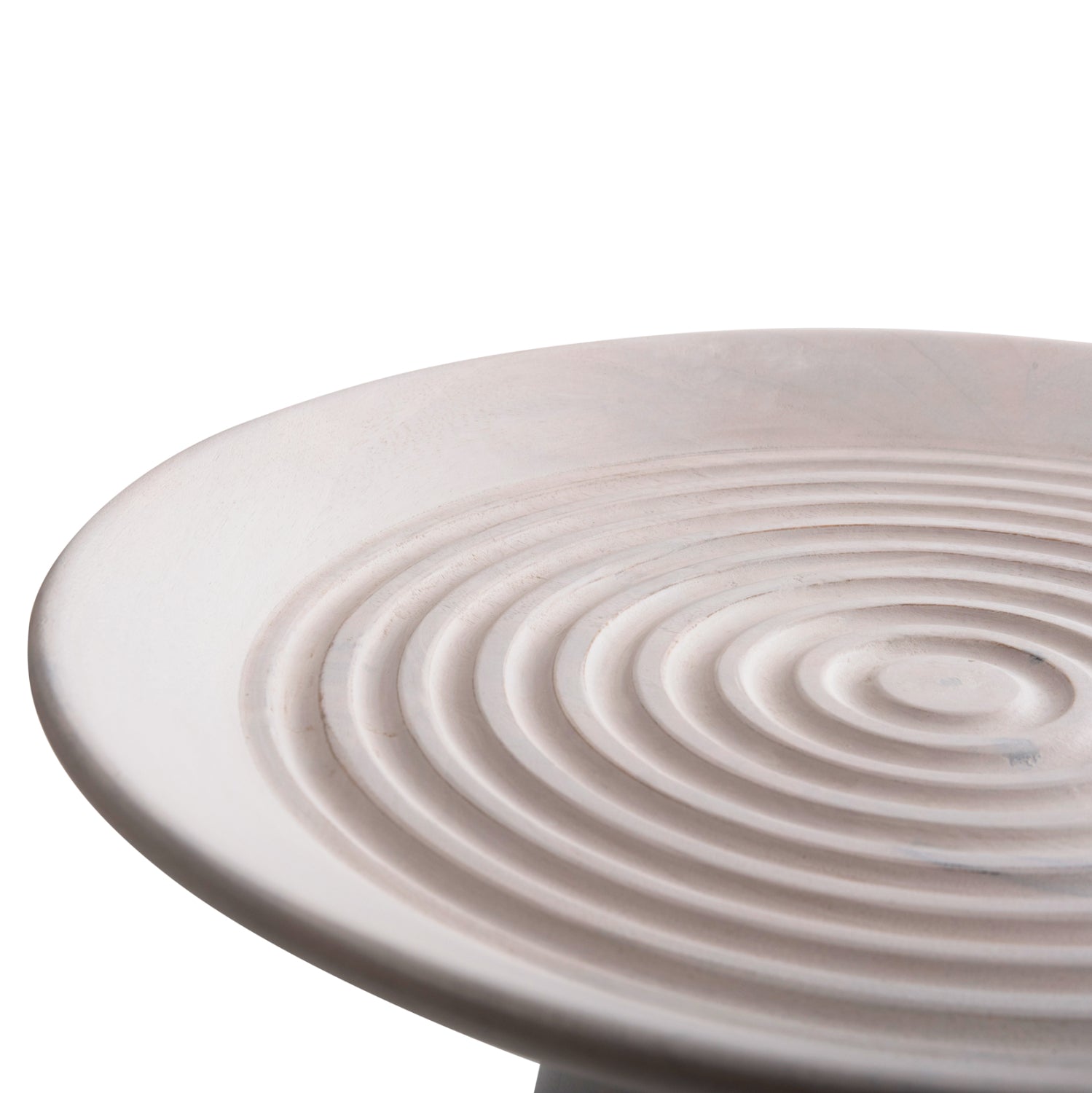 ΒΟΗΘΗΤΙΚΟ ΤΡΑΠΕΖΙ ΣΤΡΟΓΓΥΛΟ ROSS HM9708 ΜΑΣΙΦ ΞΥΛΟ MANGO ΣΕ ΛΕΥΚΟ Φ45x48Υεκ. - Pakobazaar