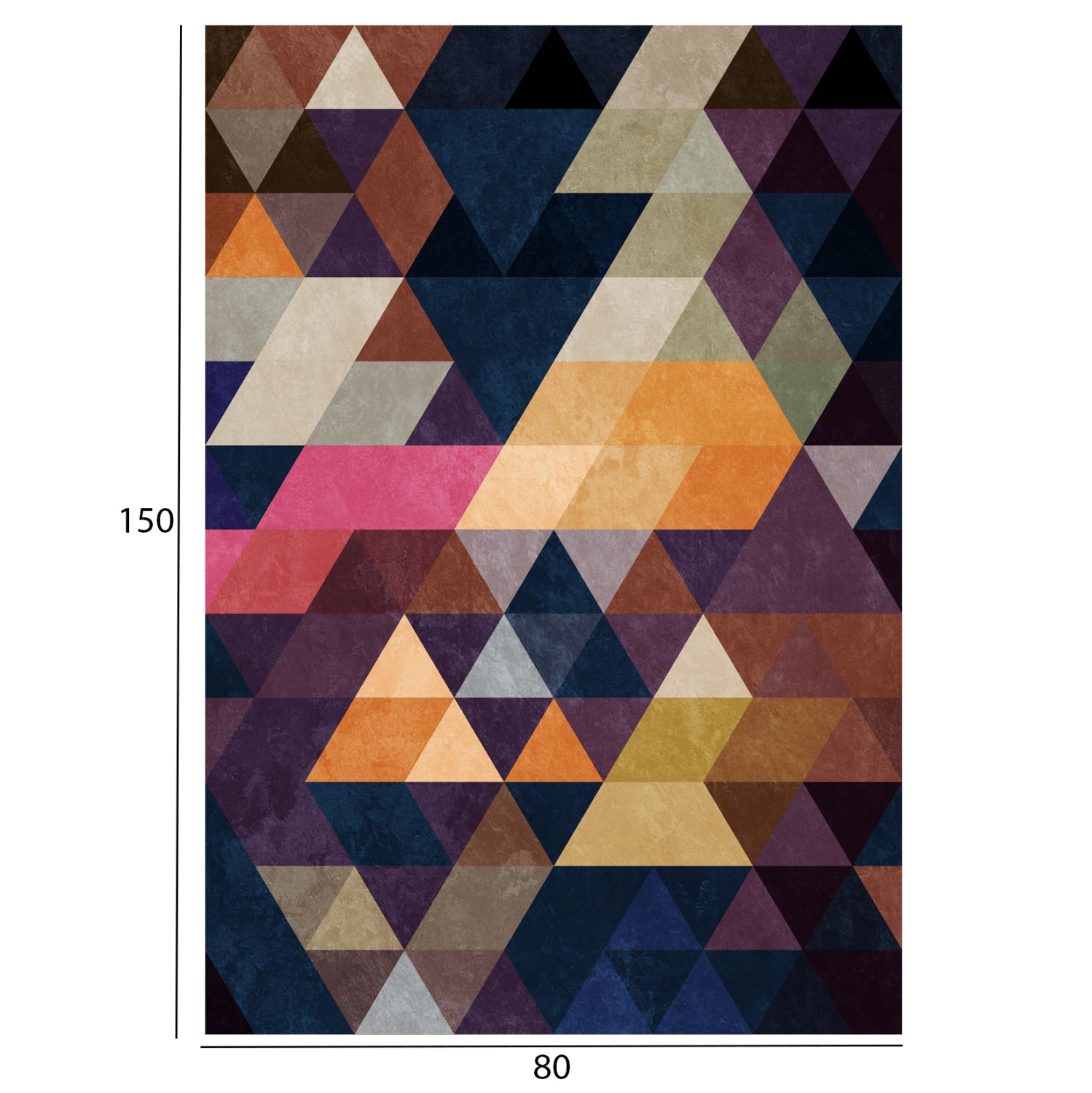 ΧΑΛΙ ΣΑΛΟΝΙΟΥ JOSIANE ΠΟΛΥΧΡΩΜΟ HM7676.20 80X150εκ. - Pakobazaar