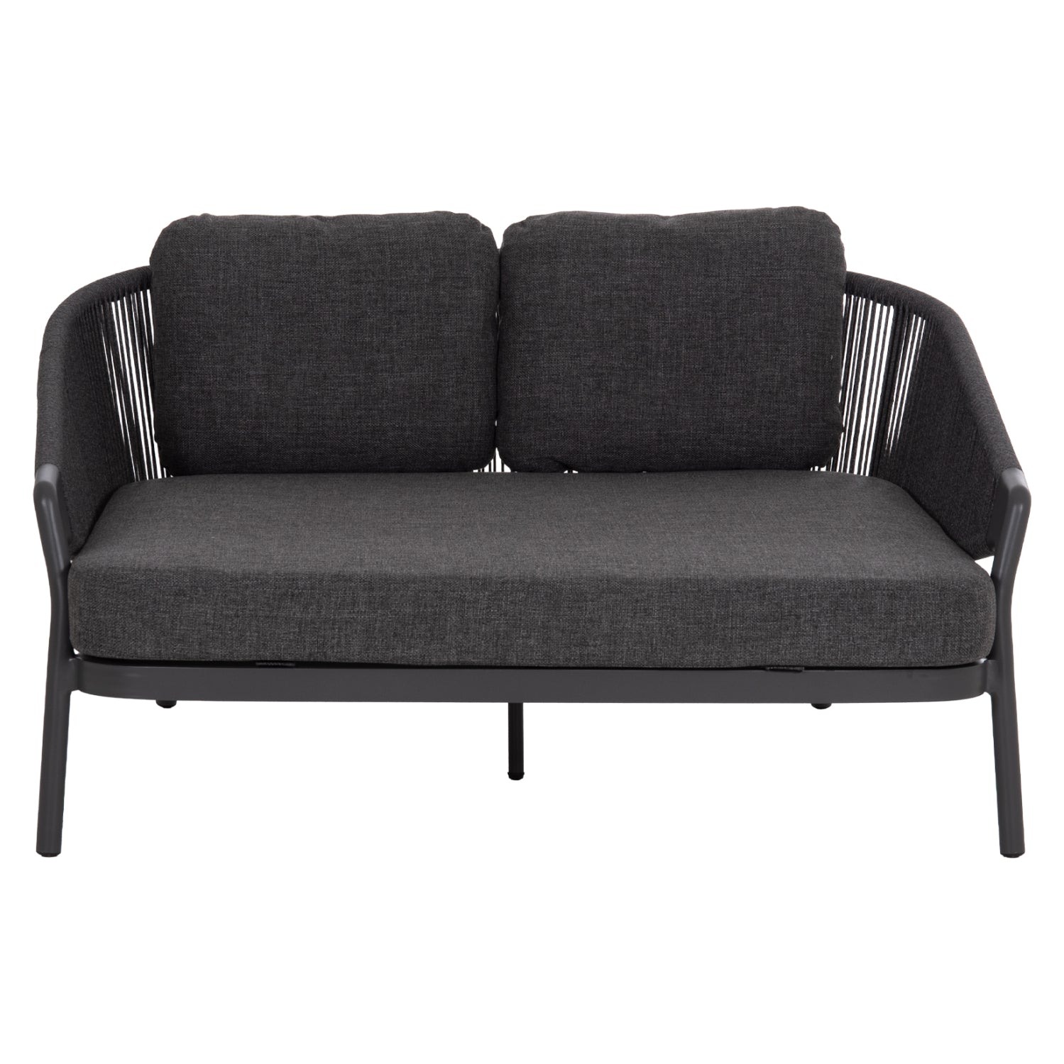 DAYBED ΣΕΙΡΑ XANTION ΗM6474.01 ΣΚΟΥΡΟ ΓΚΡΙ ΑΛΟΥΜΙΝΙΟ-ΣΧΟΙΝΙ-OLEFIN 157x147x88Υεκ - Pakobazaar