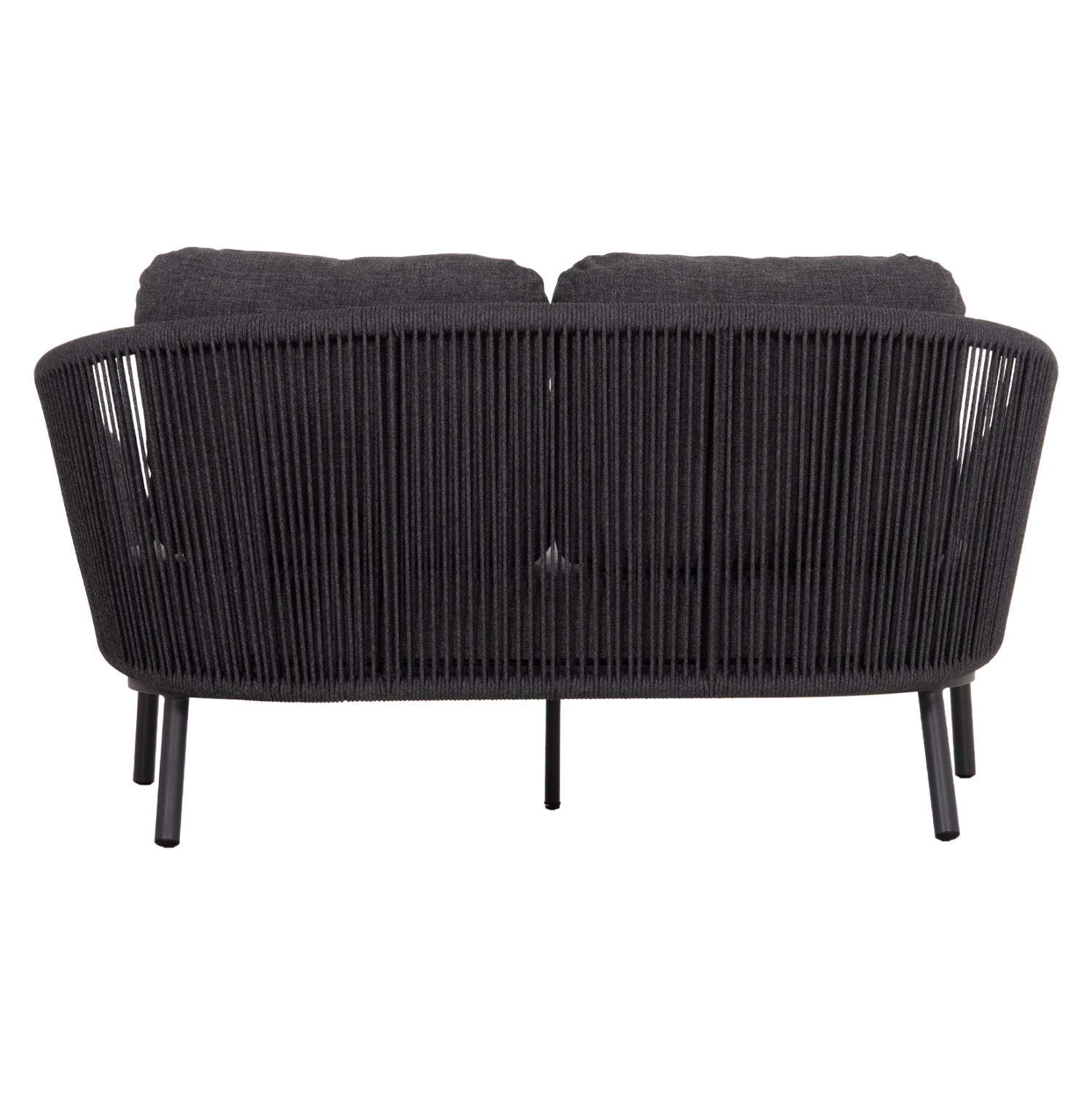 DAYBED ΣΕΙΡΑ XANTION ΗM6474.01 ΣΚΟΥΡΟ ΓΚΡΙ ΑΛΟΥΜΙΝΙΟ-ΣΧΟΙΝΙ-OLEFIN 157x147x88Υεκ - Pakobazaar