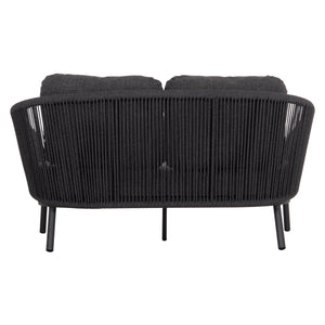 DAYBED ΣΕΙΡΑ XANTION ΗM6474.01 ΣΚΟΥΡΟ ΓΚΡΙ ΑΛΟΥΜΙΝΙΟ-ΣΧΟΙΝΙ-OLEFIN 157x147x88Υεκ - Pakobazaar