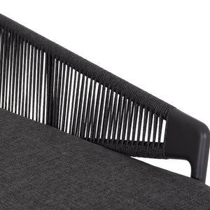 DAYBED ΣΕΙΡΑ XANTION ΗM6474.01 ΣΚΟΥΡΟ ΓΚΡΙ ΑΛΟΥΜΙΝΙΟ-ΣΧΟΙΝΙ-OLEFIN 157x147x88Υεκ - Pakobazaar