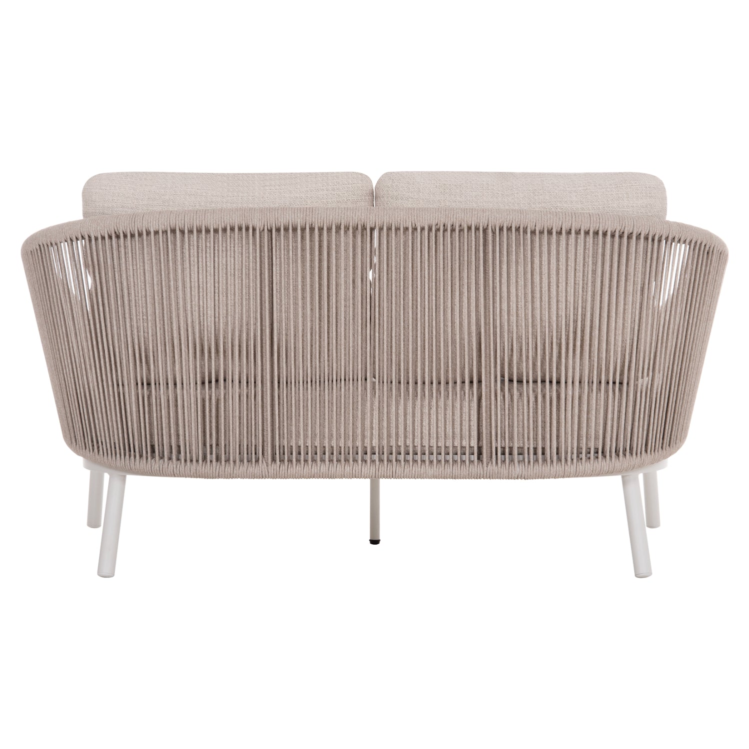 DAYBED ΣΕΙΡΑ XANTION HM6474.02 ΛΕΥΚΟ ΑΛΟΥΜΙΝΙΟ--ΣΧΟΙΝΙ--OLEFIN 157x147x88Υεκ - Pakobazaar
