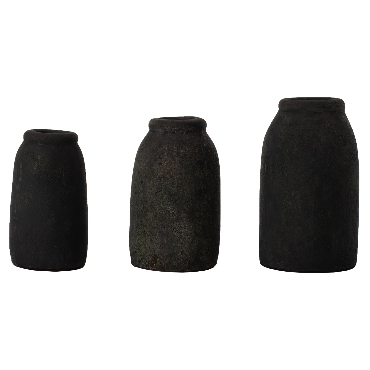 ΔΙΑΚΟΣΜΗΤΙΚA ΒΑΖA ΑΠΟ TERRACOTTA ΑΝΘΡΑΚΙ HM7711 - Pakobazaar