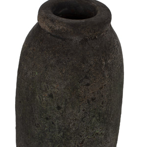 ΔΙΑΚΟΣΜΗΤΙΚA ΒΑΖA ΑΠΟ TERRACOTTA ΑΝΘΡΑΚΙ HM7711 - Pakobazaar