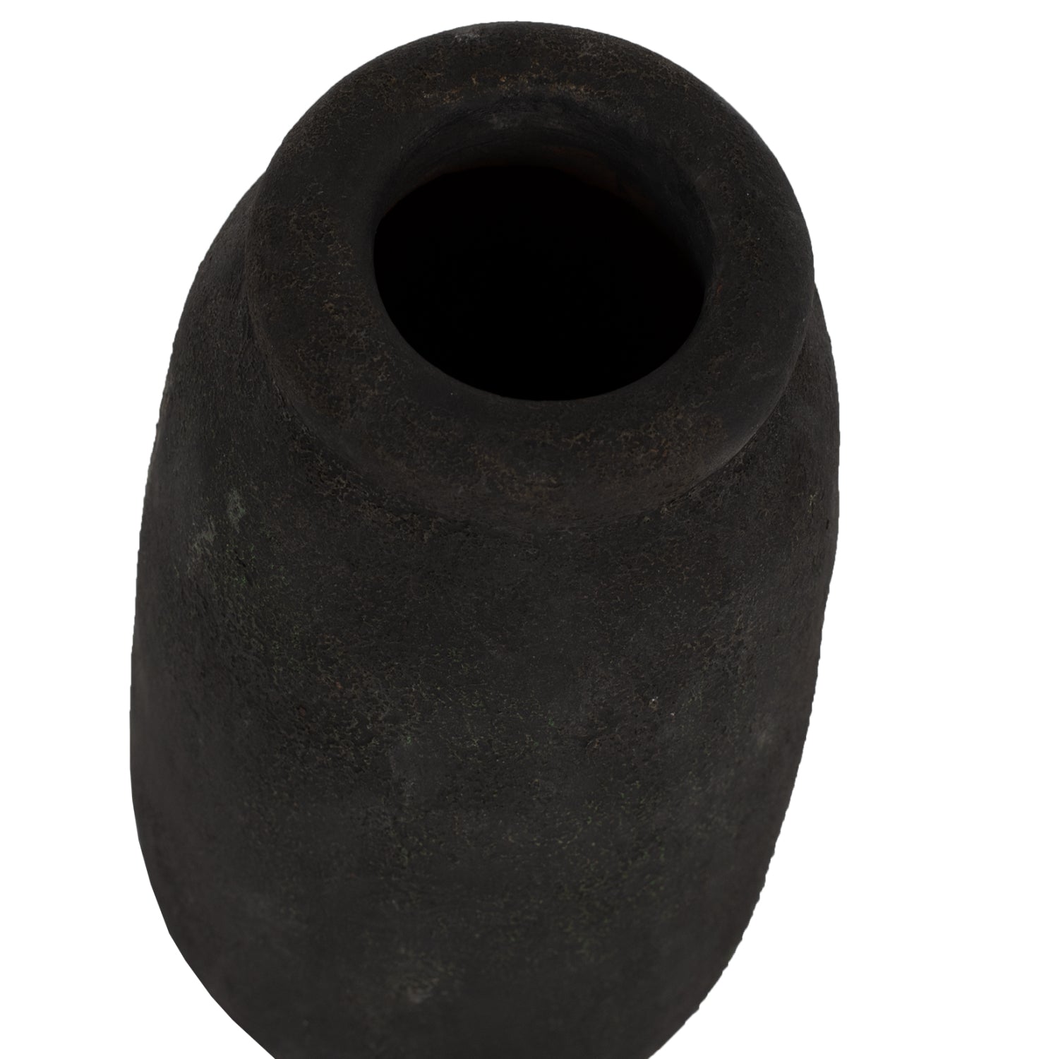 ΔΙΑΚΟΣΜΗΤΙΚA ΒΑΖA ΑΠΟ TERRACOTTA ΑΝΘΡΑΚΙ HM7711 - Pakobazaar