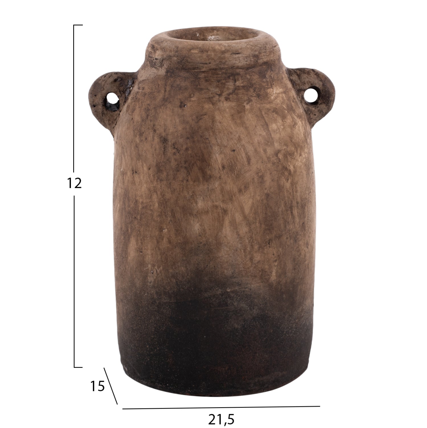 ΔΙΑΚΟΣΜΗΤΙΚΑ ΒΑΖΑ ΑΠΟ TERRACOTTA ΜΠΕΖ HM7712 - Pakobazaar