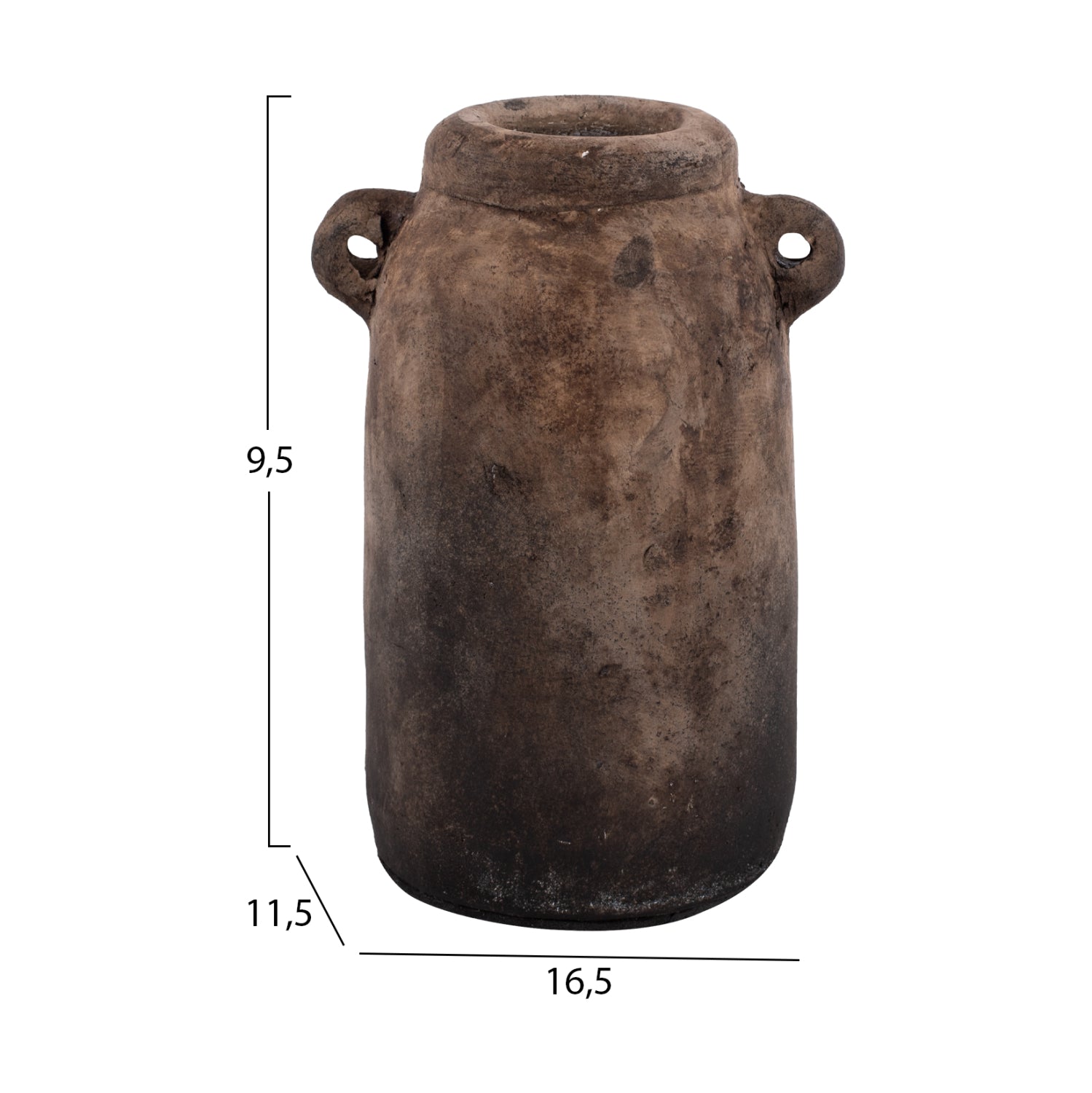 ΔΙΑΚΟΣΜΗΤΙΚΑ ΒΑΖΑ ΑΠΟ TERRACOTTA ΜΠΕΖ HM7712 - Pakobazaar