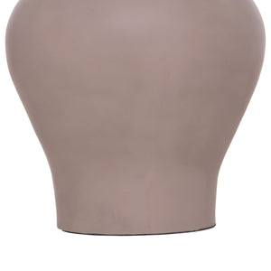 ΔΙΑΚΟΣΜΗΤΙΚΟ ΒΑΖΟ ΔΑΠΕΔΟΥ NEBULA HM4660.05S FIBER CEMENT TAUPE--ΞΥΛΟ ΤΕΑΚ Φ45x115Υεκ - Pakobazaar