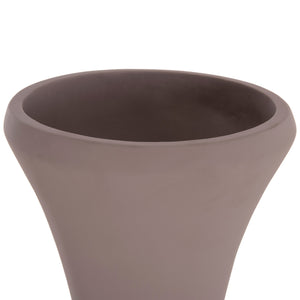 ΔΙΑΚΟΣΜΗΤΙΚΟ ΒΑΖΟ ΔΑΠΕΔΟΥ NEBULA HM4660.05S FIBER CEMENT TAUPE--ΞΥΛΟ ΤΕΑΚ Φ45x115Υεκ - Pakobazaar