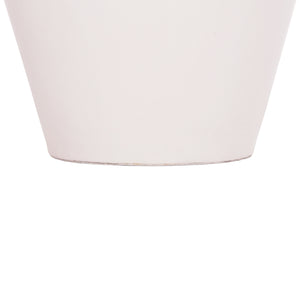 ΔΙΑΚΟΣΜΗΤΙΚΟ ΒΑΖΟ ΔΑΠΕΔΟΥ NEBULA HM4661.02 FIBER CEMENT ΛΕΥΚΟ--ΞΥΛΟ ΤΕΑΚ Φ60x115Υεκ.
