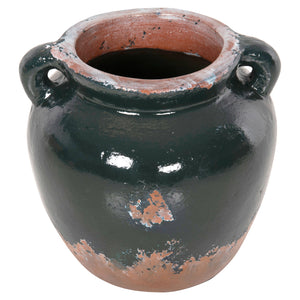 ΔΙΑΚΟΣΜΗΤΙΚΟ ΒΑΖΟ HM4380 ΤΕΡΑΚΟΤΑ ΣΕ ANTIQUE ΠΡΑΣΙΝΗ ΑΠΟΧΡΩΣΗ Φ26Χ26Yεκ. - Pakobazaar