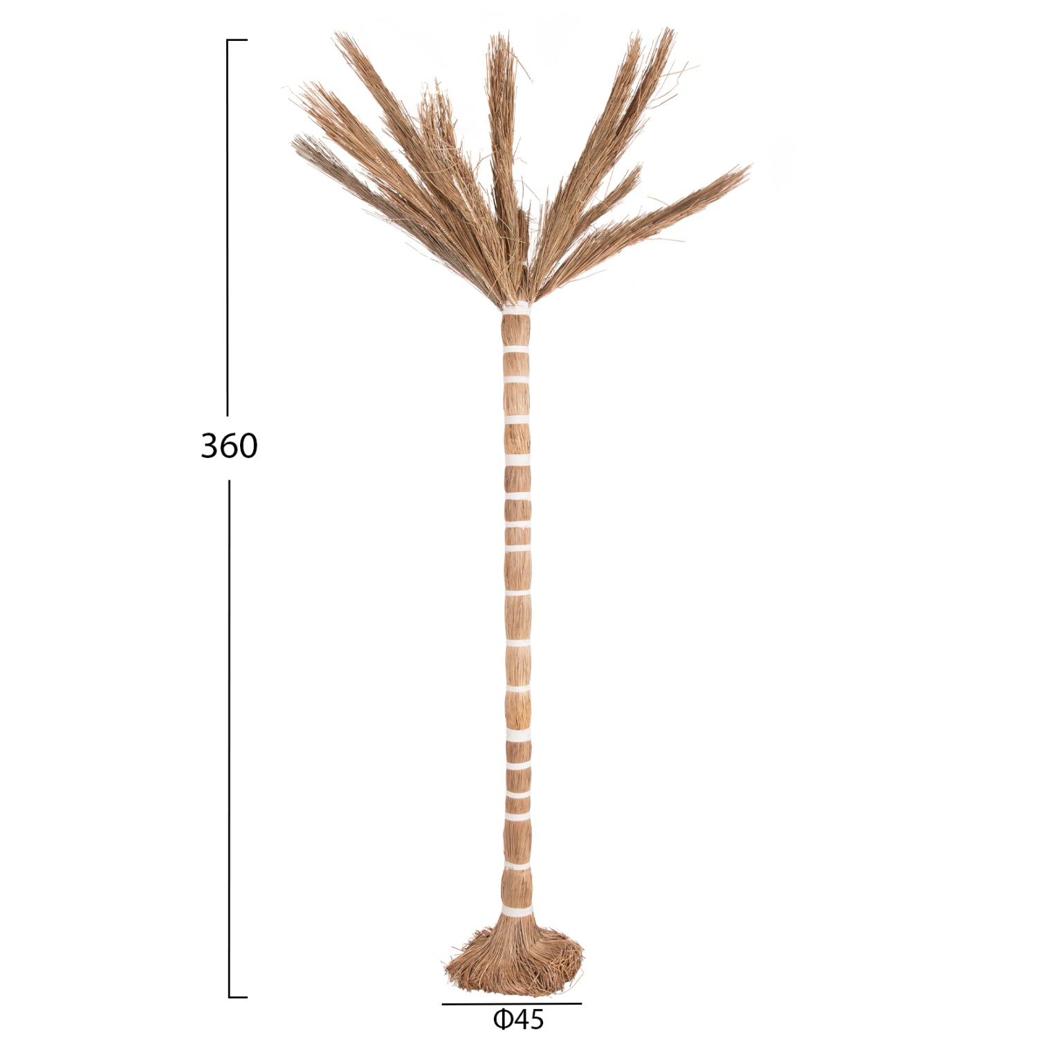 ΔΙΑΚΟΣΜΗΤΙΚΟ ΔΕΝΤΡΟ TROPIC HM4322 τ.ΦΟΙΝΙΚΑ ΑΠΟ MENDONG GRASS 360Yεκ. - Pakobazaar