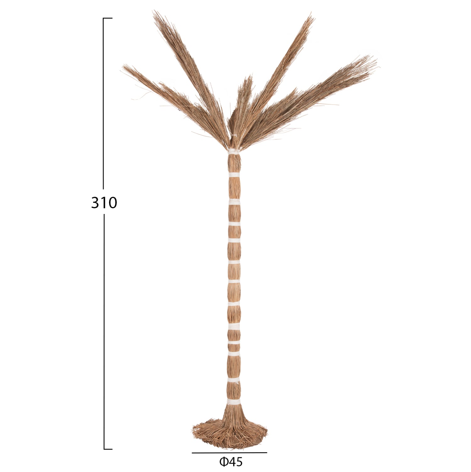 ΔΙΑΚΟΣΜΗΤΙΚΟ ΔΕΝΤΡΟ TROPIC HM4323 τ.ΦΟΙΝΙΚΑ ΑΠΟ MENDONG GRASS 310Yεκ. - Pakobazaar