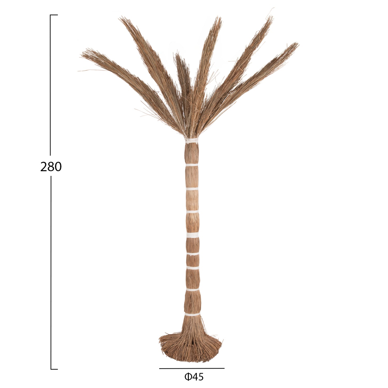 ΔΙΑΚΟΣΜΗΤΙΚΟ ΔΕΝΤΡΟ TROPIC HM4324 τ.ΦΟΙΝΙΚΑ ΑΠΟ MENDONG GRASS 280Yεκ. - Pakobazaar