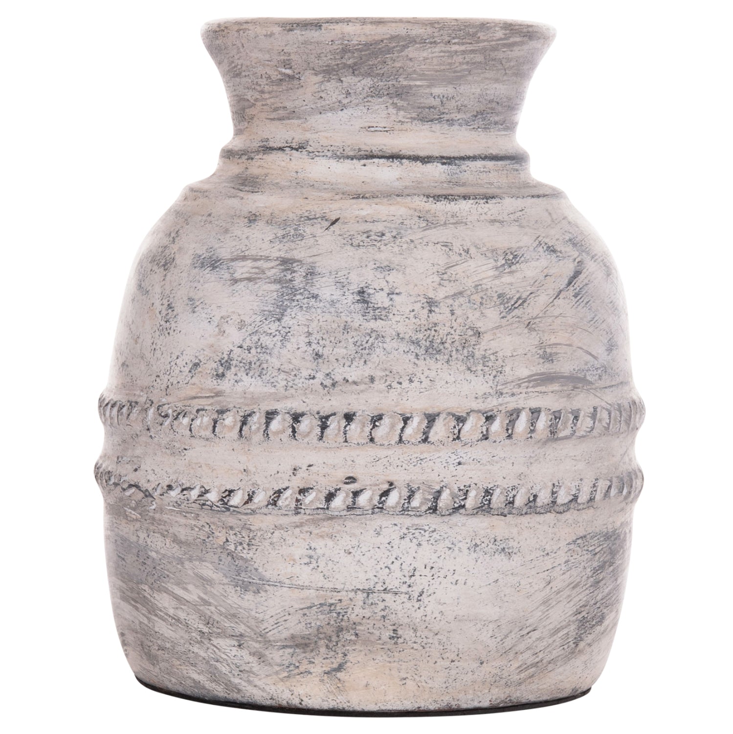 ΔΙΑΚΟΣΜΗΤΙΚΟ ΕΠΙΤΡΑΠΕΖΙΟ ΒΑΖΟ VERMO HM4393 ΤΕΡΑΚΟΤΑ ΣΕ ΑΝΟΙΧΤΟ ΓΚΡΙ Φ21x25Υεκ. - Pakobazaar