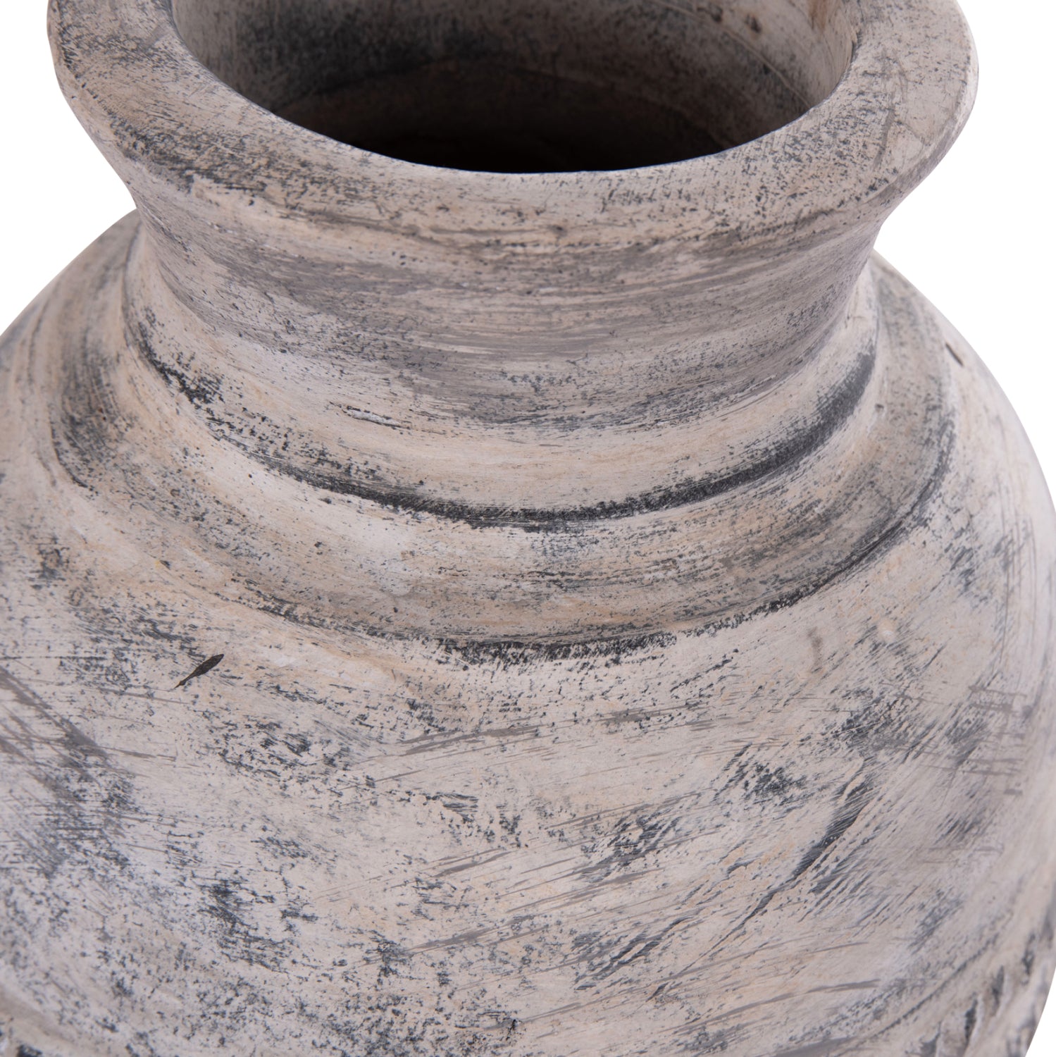 ΔΙΑΚΟΣΜΗΤΙΚΟ ΕΠΙΤΡΑΠΕΖΙΟ ΒΑΖΟ VERMO HM4393 ΤΕΡΑΚΟΤΑ ΣΕ ΑΝΟΙΧΤΟ ΓΚΡΙ Φ21x25Υεκ. - Pakobazaar