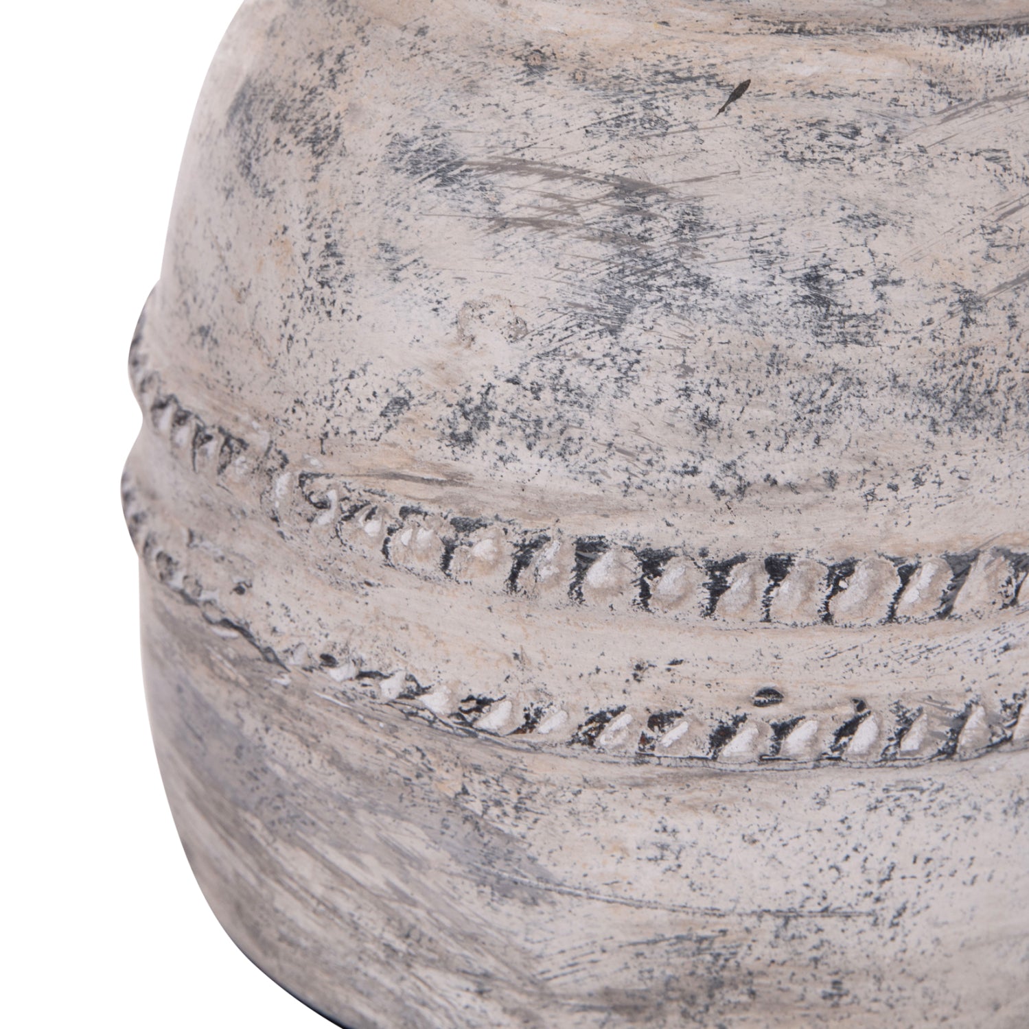 ΔΙΑΚΟΣΜΗΤΙΚΟ ΕΠΙΤΡΑΠΕΖΙΟ ΒΑΖΟ VERMO HM4393 ΤΕΡΑΚΟΤΑ ΣΕ ΑΝΟΙΧΤΟ ΓΚΡΙ Φ21x25Υεκ. - Pakobazaar