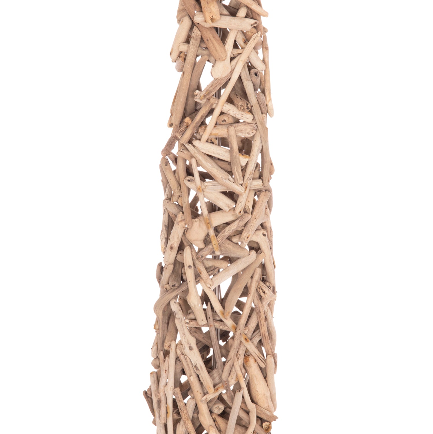 ΔΙΑΚΟΣΜΗΤΙΚΟ ΦΩΤΙΣΤΙΚΟ ΔΑΠΕΔΟΥ ALTAR HM4429 DRIFTWOOD--ΛΕΥΚΟ PVC Φ45x153Υεκ. - Pakobazaar