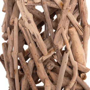 ΔΙΑΚΟΣΜΗΤΙΚΟ ΦΩΤΙΣΤΙΚΟ ΔΑΠΕΔΟΥ ALTAR HM4429 DRIFTWOOD--ΛΕΥΚΟ PVC Φ45x153Υεκ. - Pakobazaar