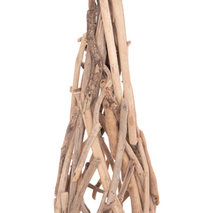 ΔΙΑΚΟΣΜΗΤΙΚΟ ΦΩΤΙΣΤΙΚΟ ΔΑΠΕΔΟΥ FLAMER HM4439 DRIFTWOOD ΣΕ ΦΥΣΙΚΟ 30x30x179Υεκ. - Pakobazaar