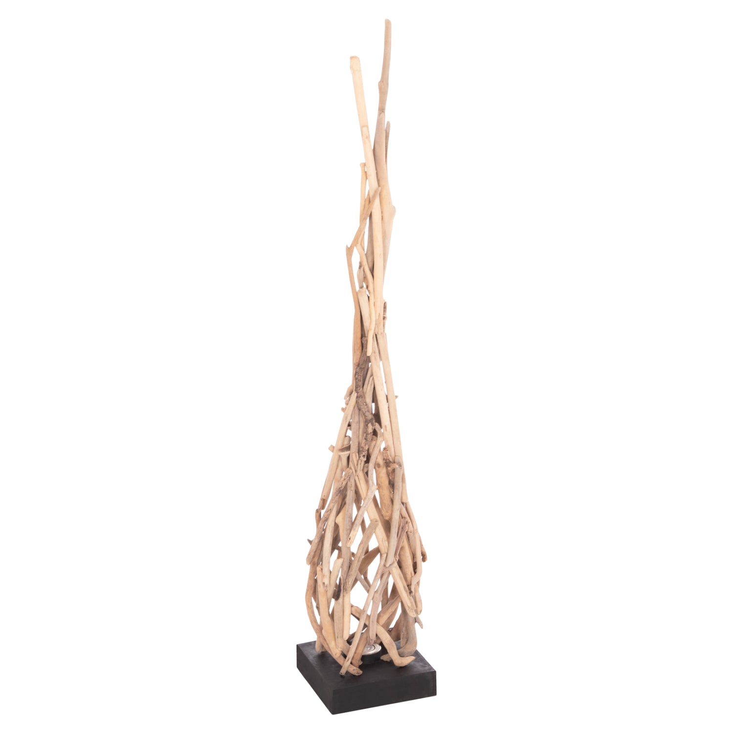 ΔΙΑΚΟΣΜΗΤΙΚΟ ΦΩΤΙΣΤΙΚΟ ΔΑΠΕΔΟΥ FLAMER HM4439 DRIFTWOOD ΣΕ ΦΥΣΙΚΟ 30x30x179Υεκ. - Pakobazaar