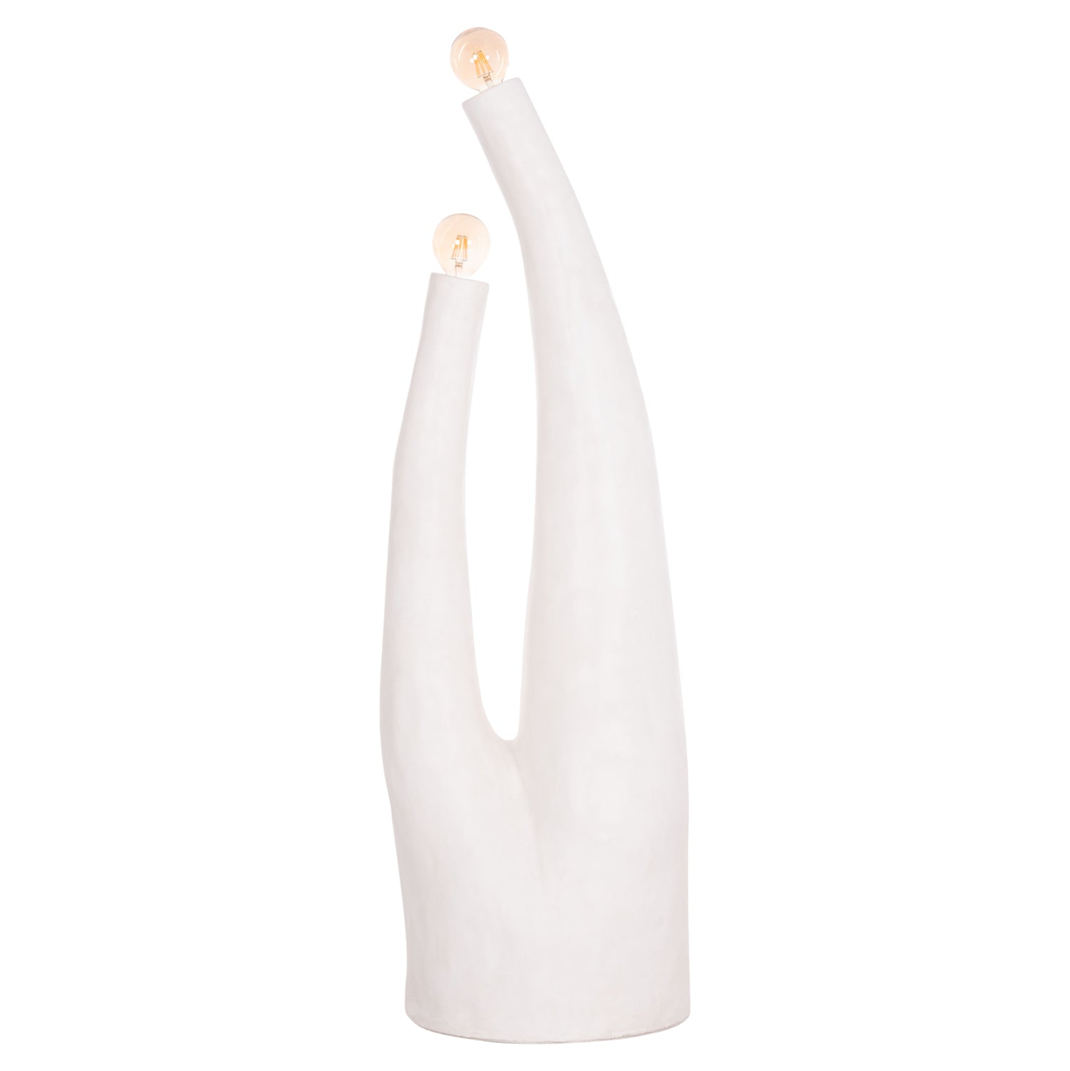 ΔΙΑΚΟΣΜΗΤΙΚΟ ΦΩΤΙΣΤΙΚΟ ΔΑΠΕΔΟΥ TUSKEN HM4702.02 FIBER CEMENT-ΛΕΥΚΟ 50x43x145Υεκ - Pakobazaar