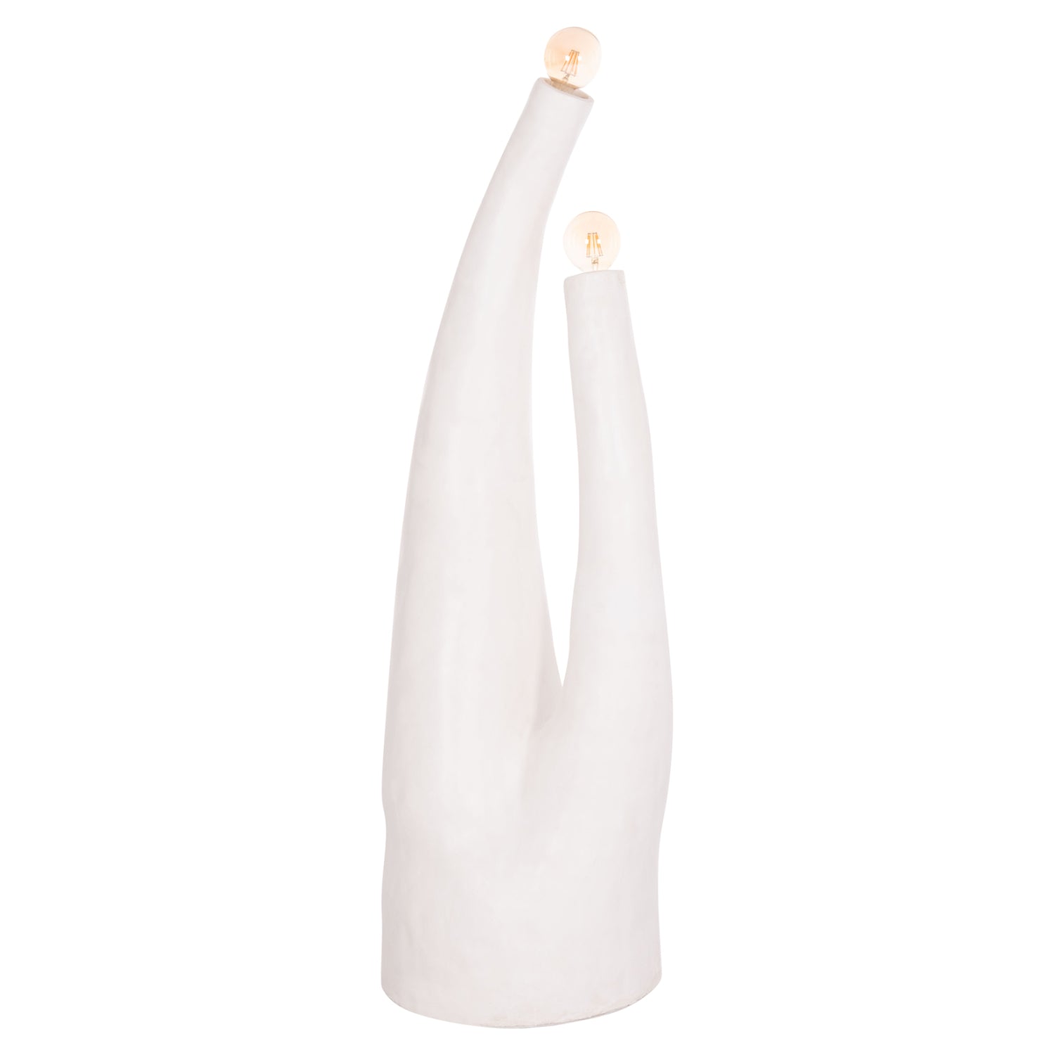 ΔΙΑΚΟΣΜΗΤΙΚΟ ΦΩΤΙΣΤΙΚΟ ΔΑΠΕΔΟΥ TUSKEN HM4702.02 FIBER CEMENT-ΛΕΥΚΟ 50x43x145Υεκ - Pakobazaar
