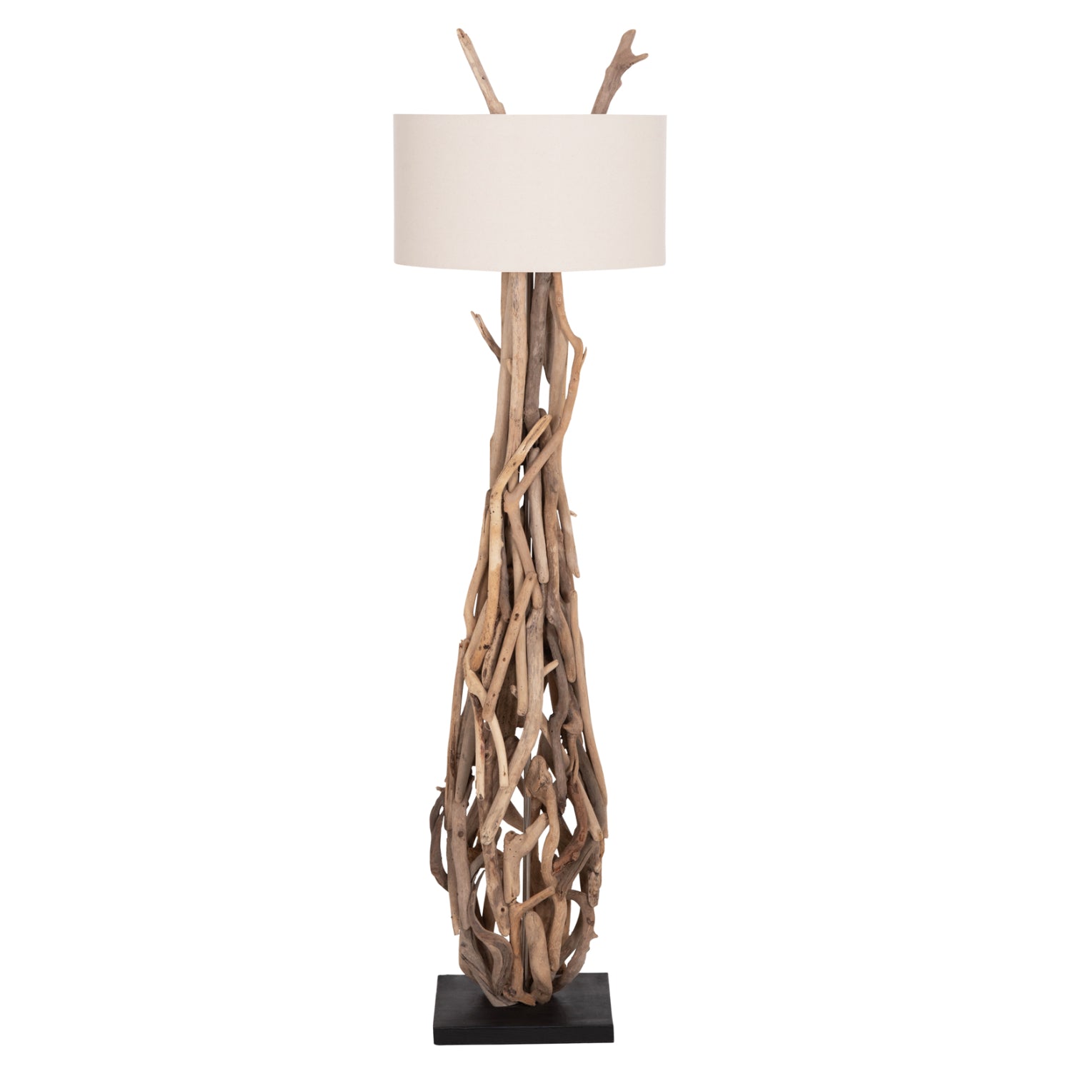 ΔΙΑΚΟΣΜΗΤΙΚΟ ΦΩΤΙΣΤΙΚΟ ΔΑΠΕΔΟΥ ALTAR HM4872 DRIFTWOOD--ΛΕΥΚΟ PVC Φ44.5x167Υεκ. - Pakobazaar