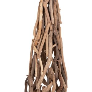 ΔΙΑΚΟΣΜΗΤΙΚΟ ΦΩΤΙΣΤΙΚΟ ΔΑΠΕΔΟΥ ALTAR HM4872 DRIFTWOOD--ΛΕΥΚΟ PVC Φ44.5x167Υεκ. - Pakobazaar