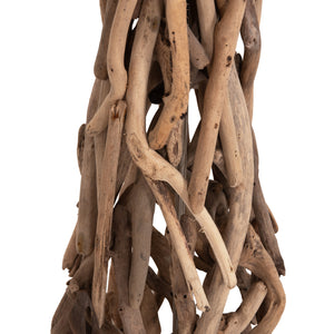 ΔΙΑΚΟΣΜΗΤΙΚΟ ΦΩΤΙΣΤΙΚΟ ΔΑΠΕΔΟΥ ALTAR HM4872 DRIFTWOOD--ΛΕΥΚΟ PVC Φ44.5x167Υεκ. - Pakobazaar