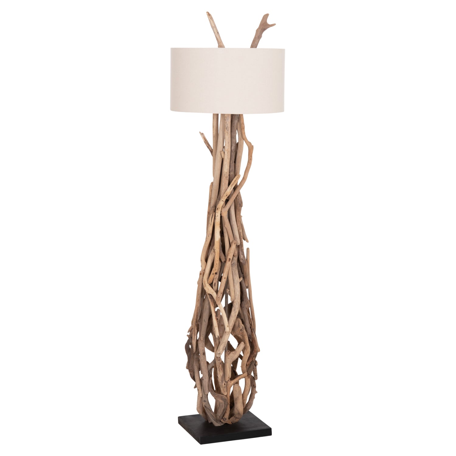 ΔΙΑΚΟΣΜΗΤΙΚΟ ΦΩΤΙΣΤΙΚΟ ΔΑΠΕΔΟΥ ALTAR HM4872 DRIFTWOOD--ΛΕΥΚΟ PVC Φ44.5x167Υεκ. - Pakobazaar