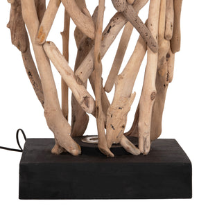 ΔΙΑΚΟΣΜΗΤΙΚΟ ΦΩΤΙΣΤΙΚΟ ΔΑΠΕΔΟΥ VEKNA HM4877 DRIFTWOOD ΣΕ ΦΥΣΙΚΟ 30x30x140Υεκ. - Pakobazaar