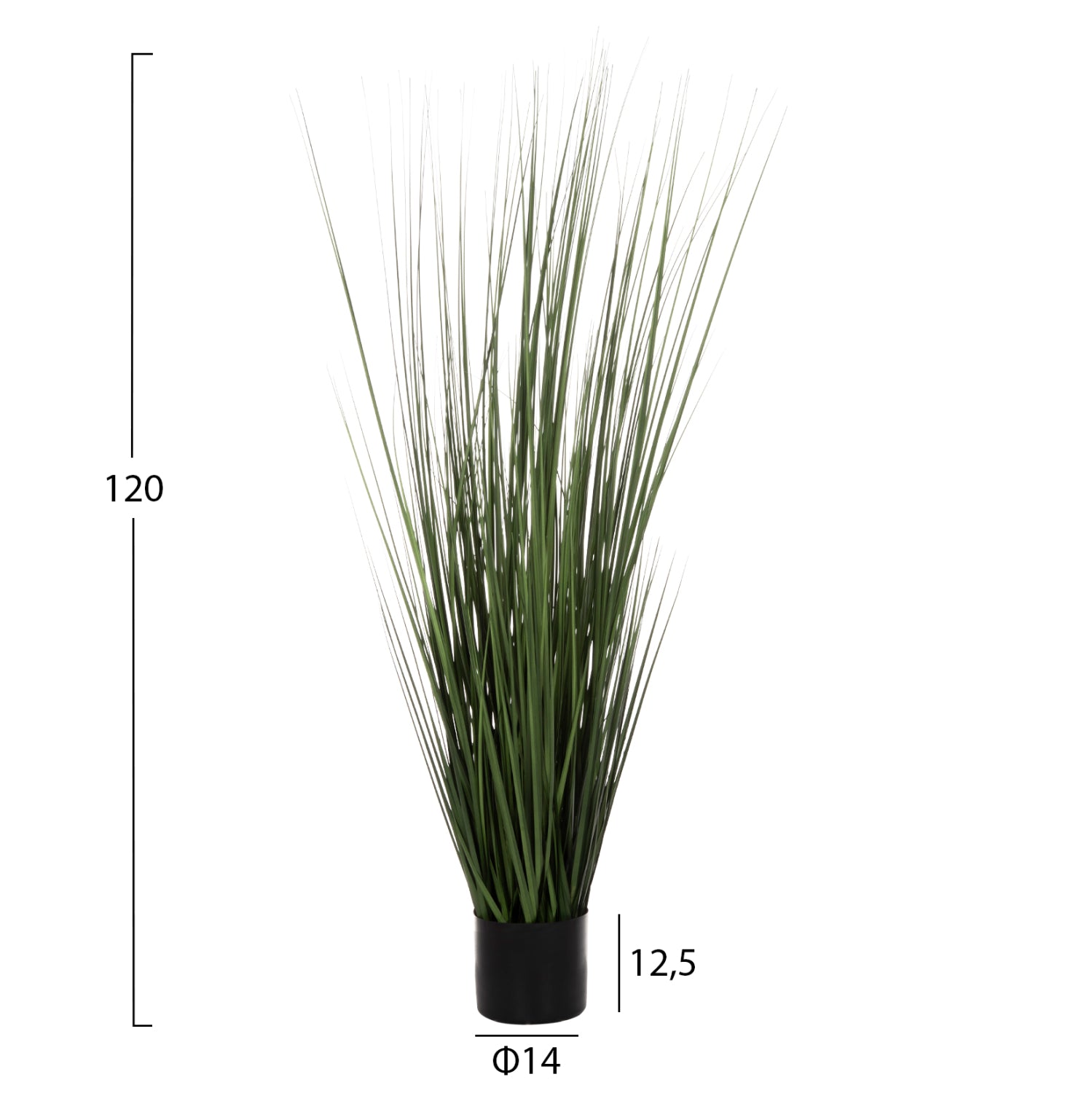 ΔΙΑΚΟΣΜΗΤΙΚΟ ΣΥΝΘΕΤΙΚΟ ΦΥΤΟ HM4012 GRASS ΣΕ ΓΛΑΣΤΡΑ 120Υεκ. - Pakobazaar