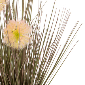 ΔΙΑΚΟΣΜΗΤΙΚΟ ΣΥΝΘΕΤΙΚΟ ΦΥΤΟ HM4016 DANDELION/GRASS ΣΕ ΓΛΑΣΤΡΑ Φ9,5x9-62Υεκ. - Pakobazaar