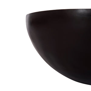 ΔΙΑΚΟΣΜΗΤΙΚΟ ΤΡΑΠΕΖΙ ΣΑΛΟΝΙΟΥ BOWL Φ89,5X39Yεκ. RUSTY ΜΕ ΞΥΛΟ ΑΚΑΚΙΑΣ HM8717.22 - Pakobazaar