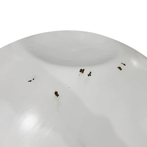 ΔΙΑΚΟΣΜΗΤΙΚΟ ΤΡΑΠΕΖΙ ΣΑΛΟΝΙΟΥ BOWL Φ91x38,5Yεκ. ΛΕΥΚΟ ΜΕ ΞΥΛΟ ΑΚΑΚΙΑΣ HM8717.23 Β'ΔΙΑΛΟΓΗΣ - Pakobazaar