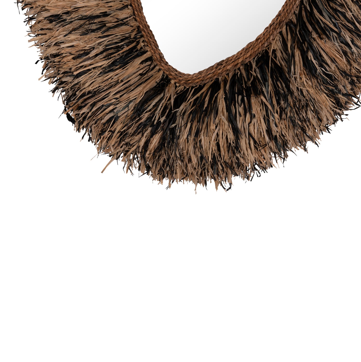 ΔΙΑΚΟΣΜΗΤΙΚΟΣ ΚΑΘΡΕΠΤΗΣ ΤΟΙΧΟΥ GRESSO HM4712 ΙΝΕΣ ΜΠΑΝΑΝΑΣ ΦΥΣΙΚΟ-ΜΑΥΡΟ 90x100Υεκ - Pakobazaar