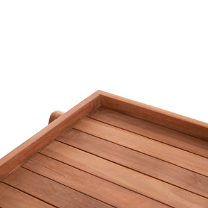 ΔΙΣΚΟΣ ΣΕΡΒΙΡΙΣΜΑΤΟΣ ΣΕ ΤΡΟΛΕΥ ALFRED HM4579 ΞΥΛΟ TEAK--ΦΥΣΙΚΟ 86x56x80Υεκ.