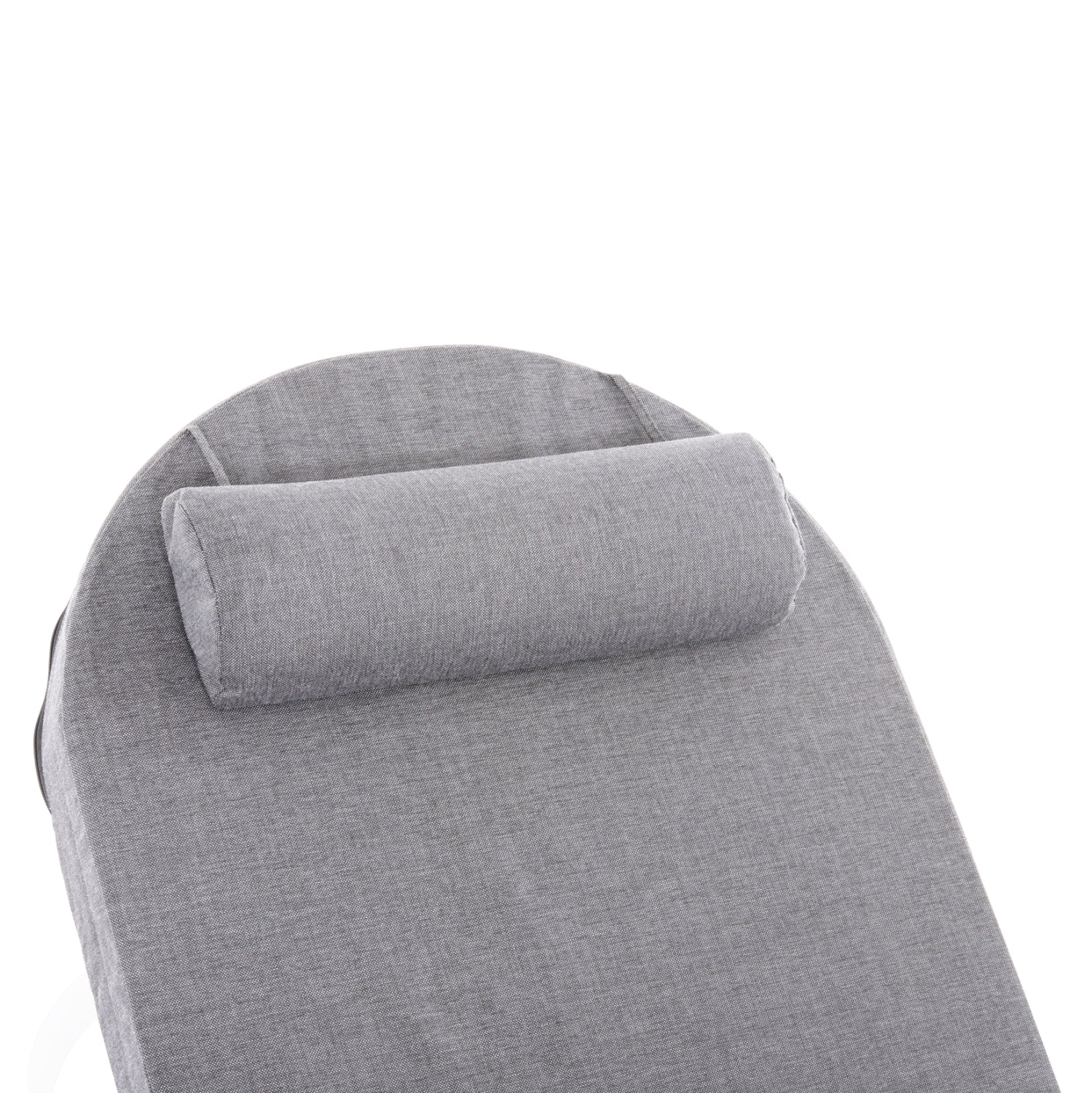 ΕΠΑΓΓΕΛΜ. ΞΑΠΛΩΣΤΡΑ MALLOW HM10715.01 ΛΕΥΚΟ ΑΛΟΥΜ.& ΓΚΡΙ ΜΑΞΙΛΑΡΙ 198x71x40,5-103Υεκ. - Pakobazaar