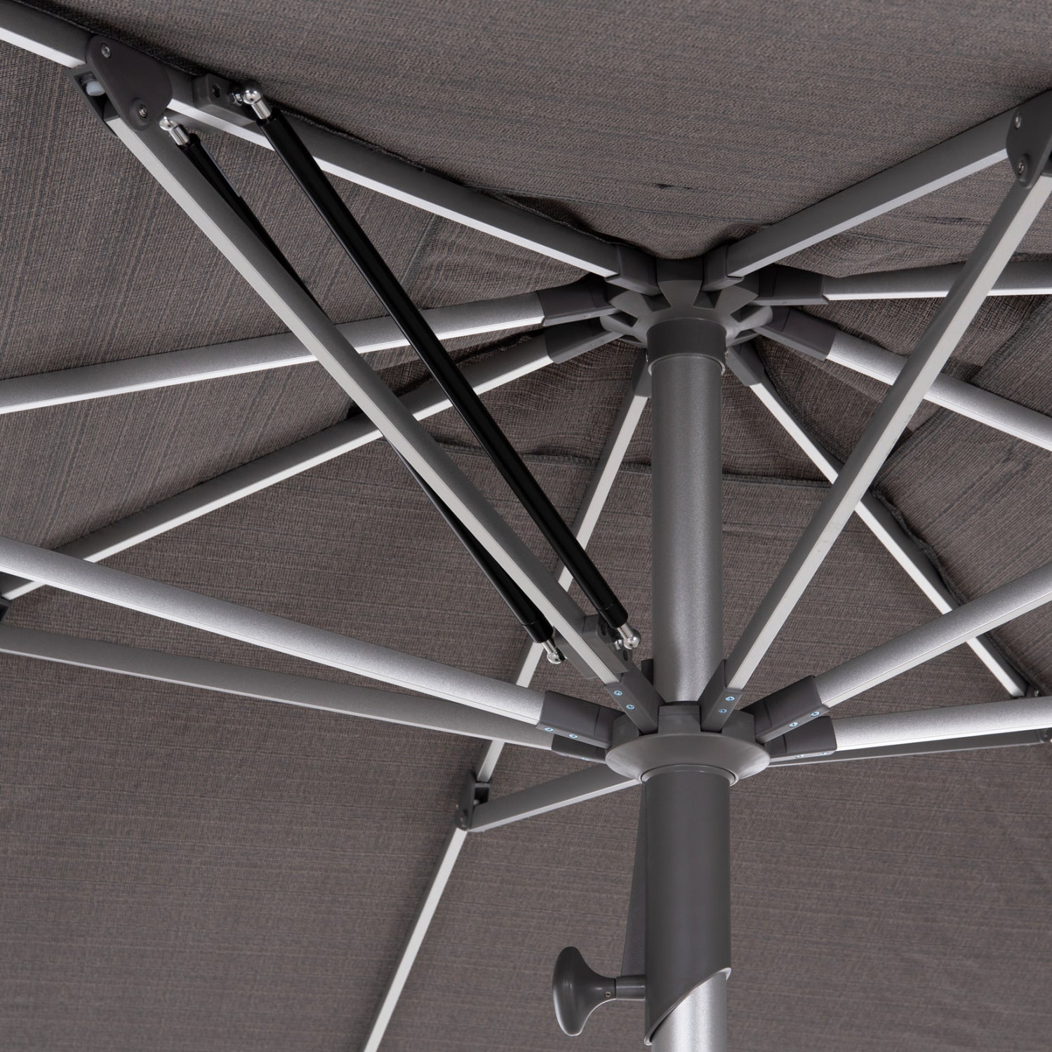 ΟΜΠΡΕΛΑ ΕΠΑΓΓΕΛΜΑΤΙΚΗ GLADELL 3X3m HM6604.01 ΓΚΡΙ ΠΑΝΙ-ΑΝΟΔΙΩΜΕΝΟ ΑΛΟΥΜΙΝΙΟ - Pakobazaar