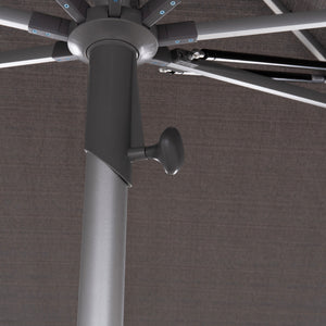 ΟΜΠΡΕΛΑ ΕΠΑΓΓΕΛΜΑΤΙΚΗ GLADELL 3X3m HM6604.01 ΓΚΡΙ ΠΑΝΙ-ΑΝΟΔΙΩΜΕΝΟ ΑΛΟΥΜΙΝΙΟ - Pakobazaar